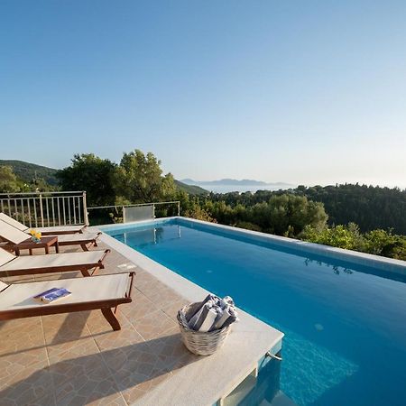 Stone Villa Eriphyle ,Private Witn Sunset View Фискардон Экстерьер фото